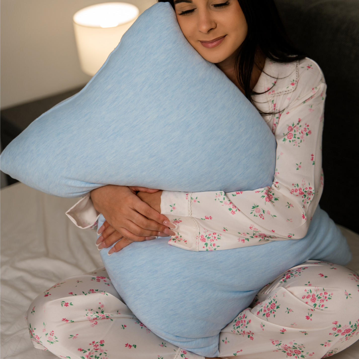 Nublia Rose Breeze Silky Pajama Set