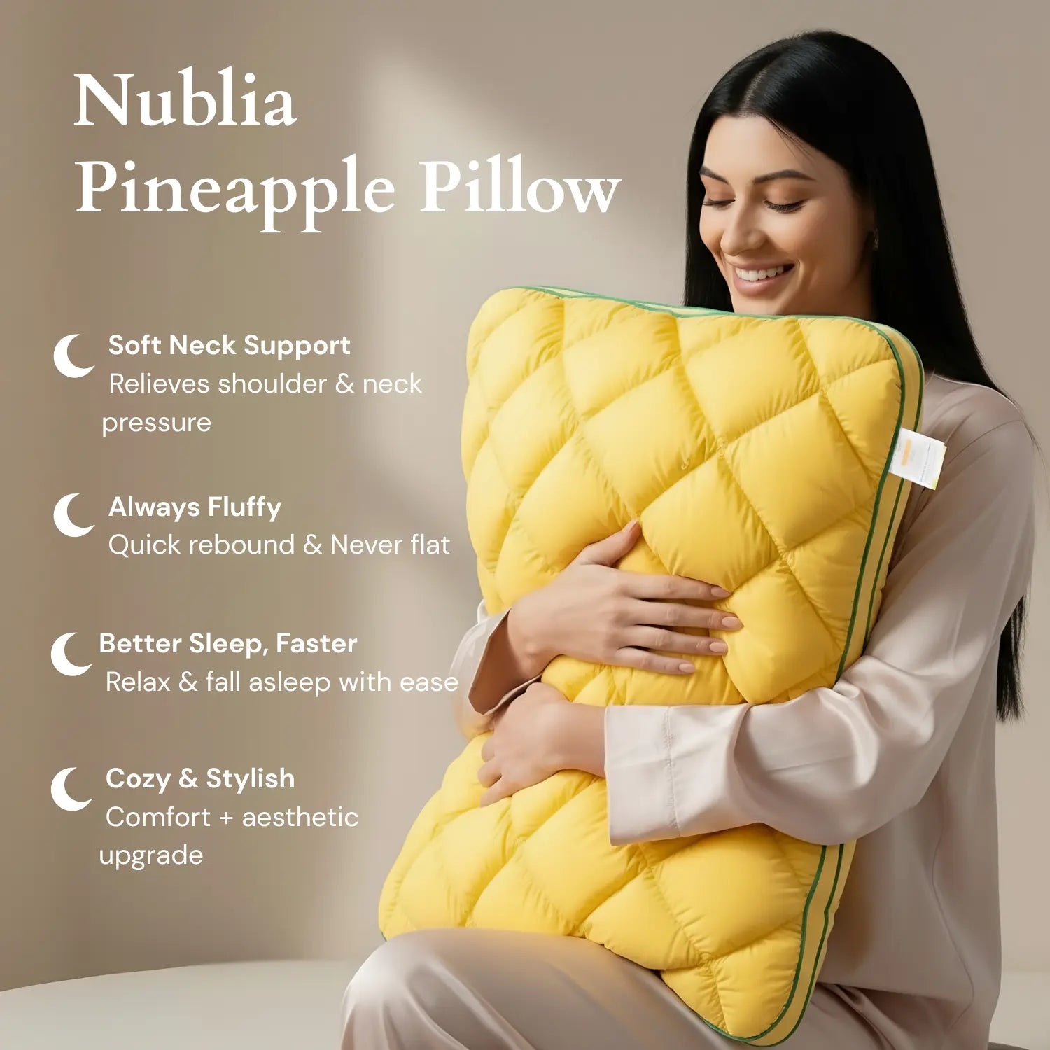 A single palm leaf in a clear glass of water on a white background.