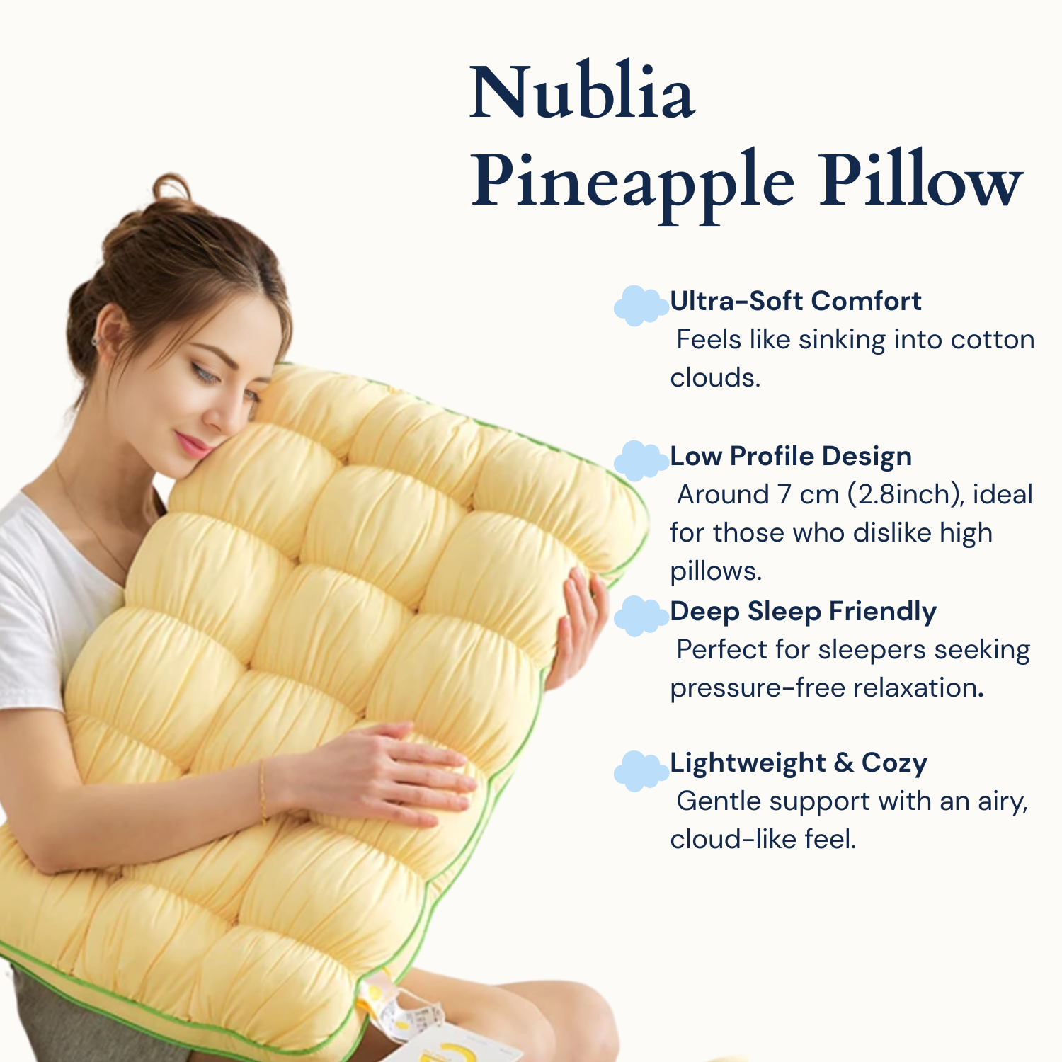 A single palm leaf in a clear glass of water on a white background.