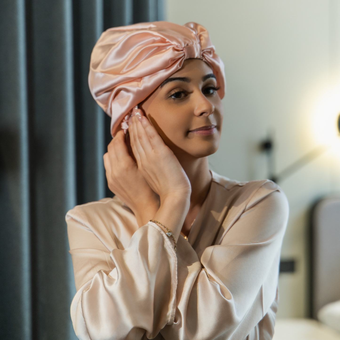 Nublia Mulberry Silk Sleep Bonnet