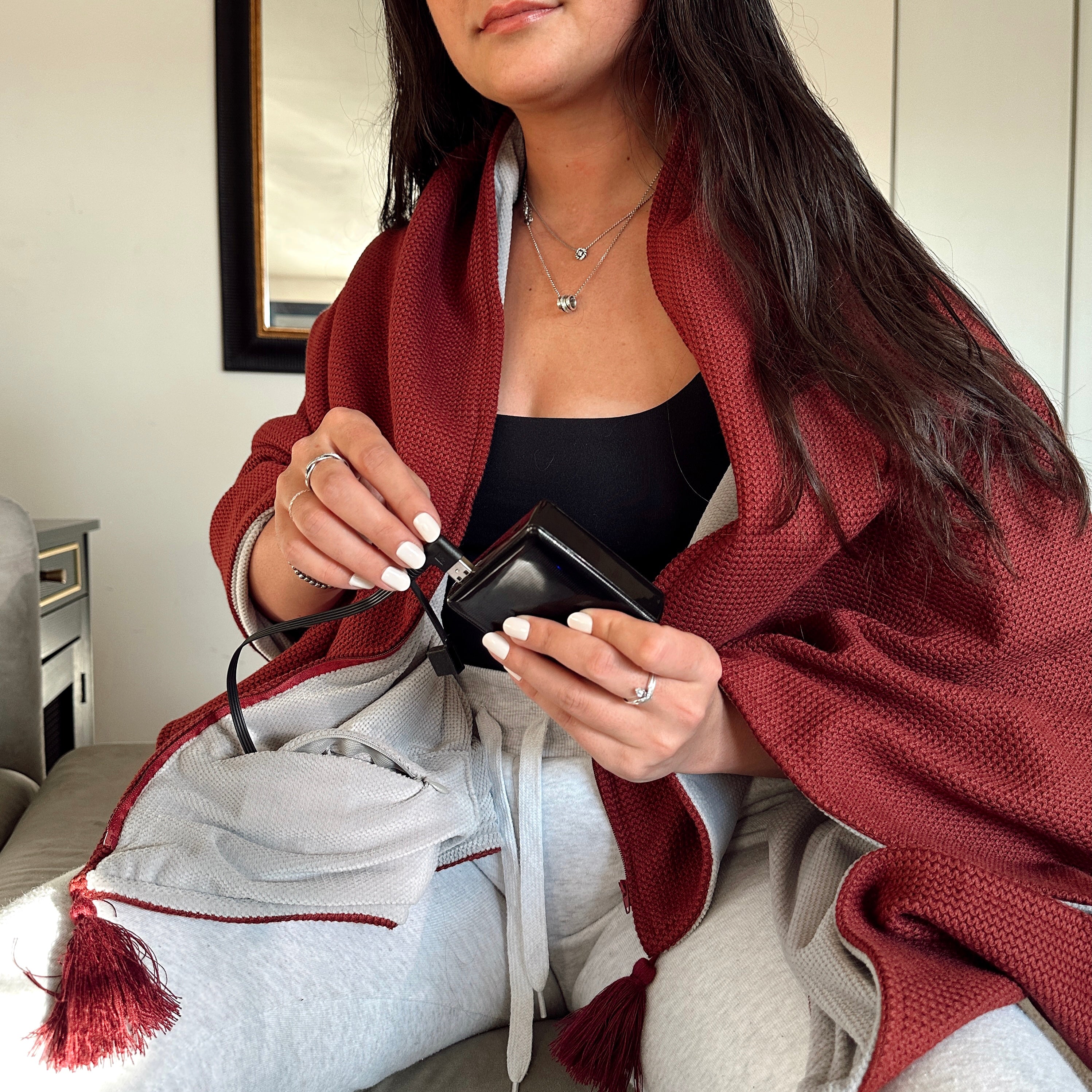 Nublia WarmWave Washable USB Heated Cape