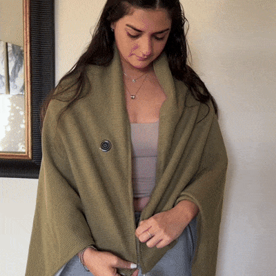Nublia WarmWave Washable USB Heated Cape