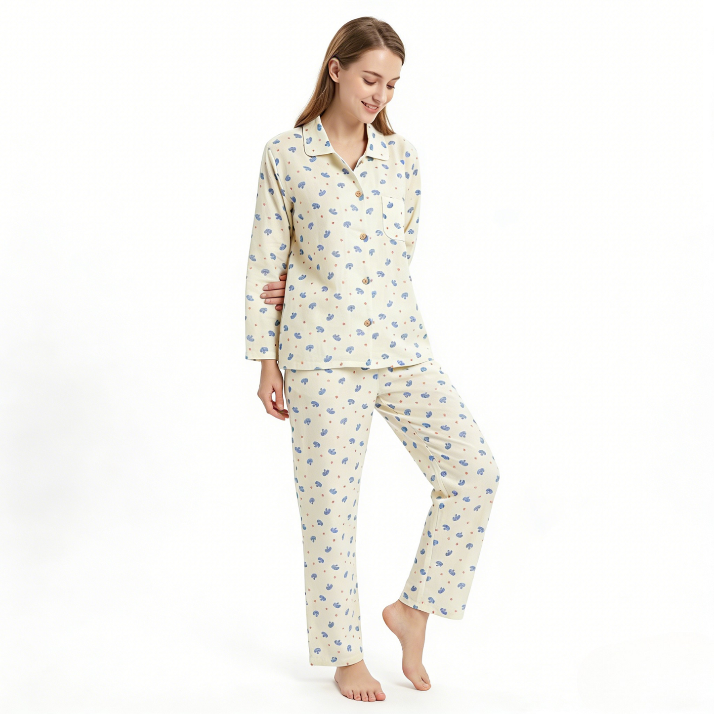Nublia Soft Cloud Cotton Pajama Set