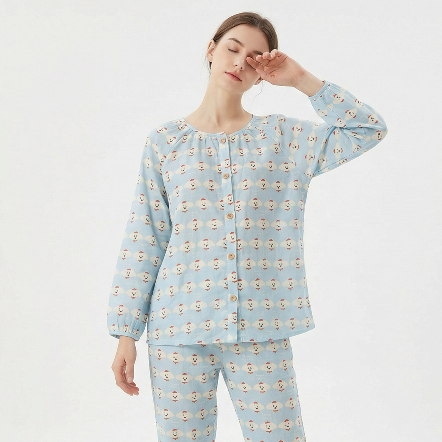 Nublia Soft Cloud Cotton Pajama Set