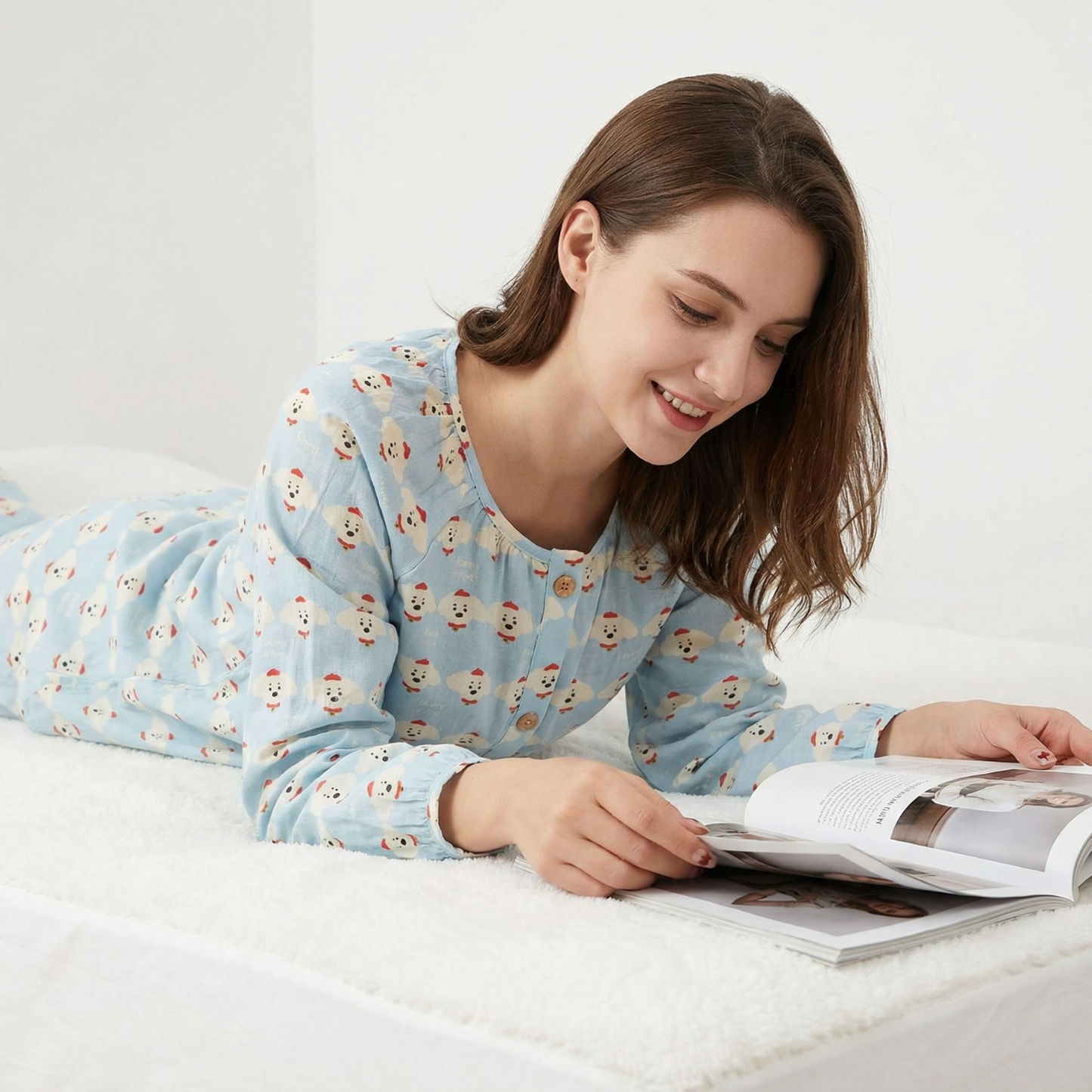 Nublia Soft Cloud Cotton Pajama Set