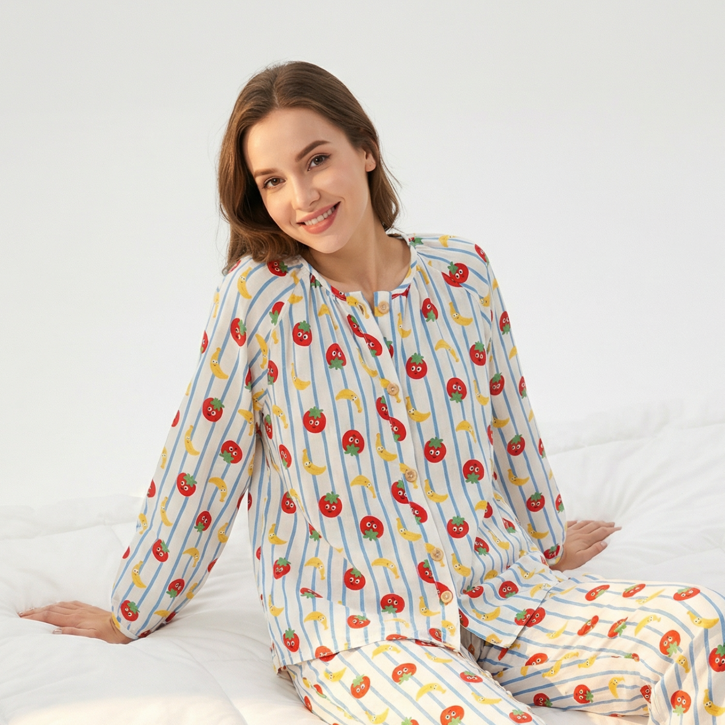 Nublia Soft Cloud Cotton Pajama Set