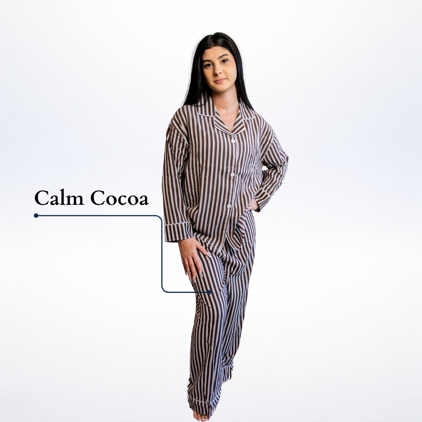 Nublia Fresh Morning Stripe Loungewear Set