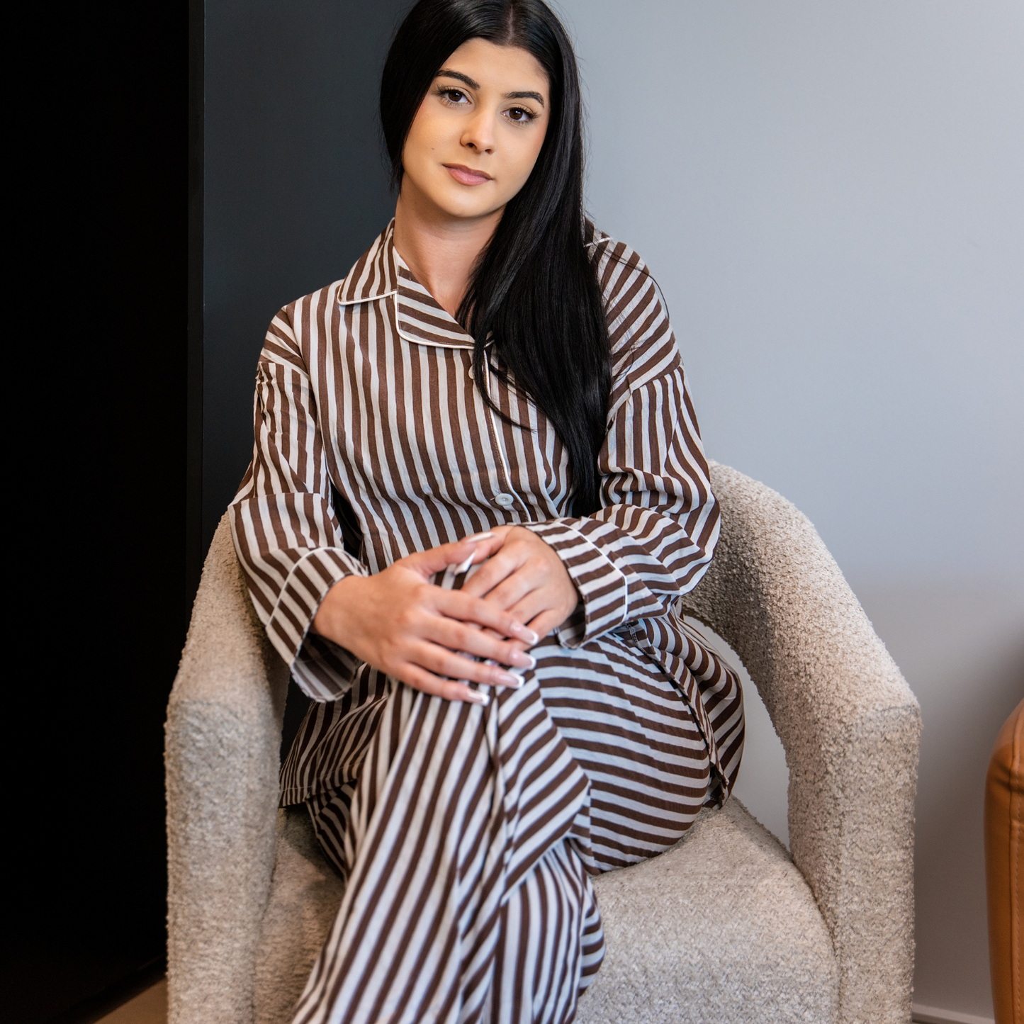 Nublia Fresh Morning Stripe Loungewear Set