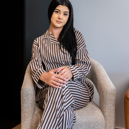 Nublia Fresh Morning Stripe Loungewear Set