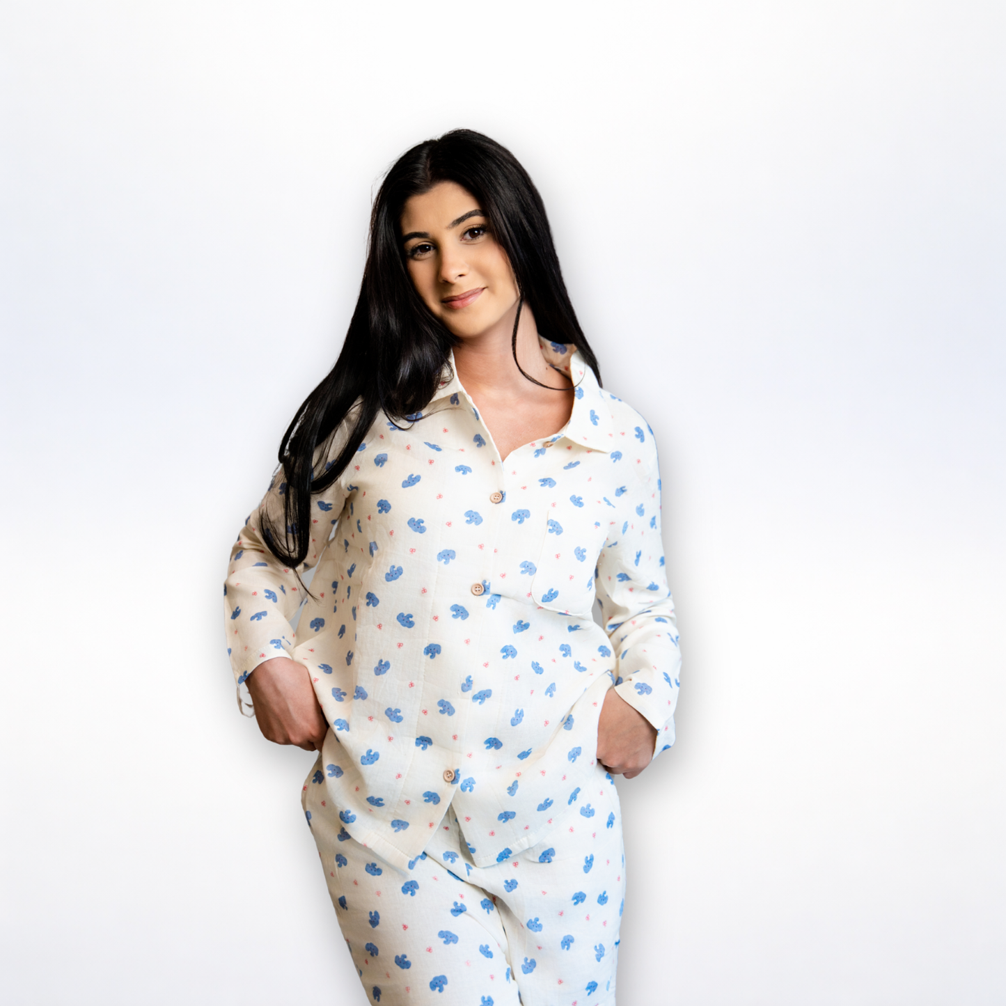 Nublia Soft Cloud Cotton Pajama Set