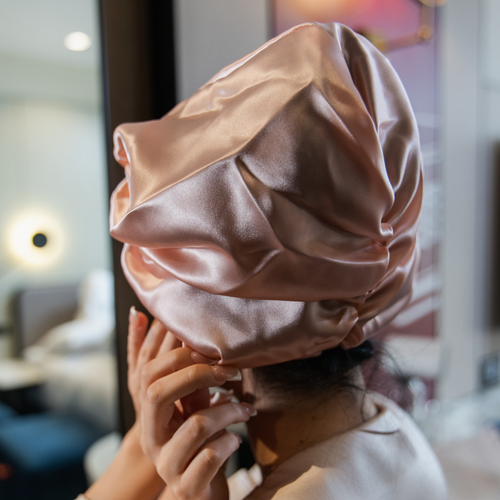 Nublia Mulberry Silk Sleep Bonnet