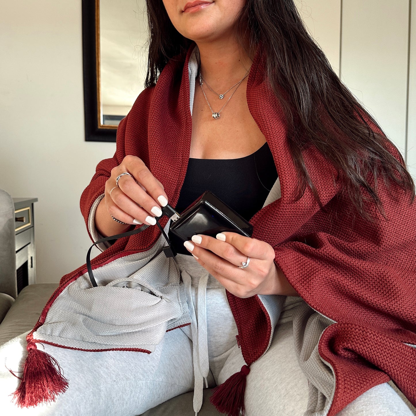 Nublia WarmWave Washable USB Heated Cape