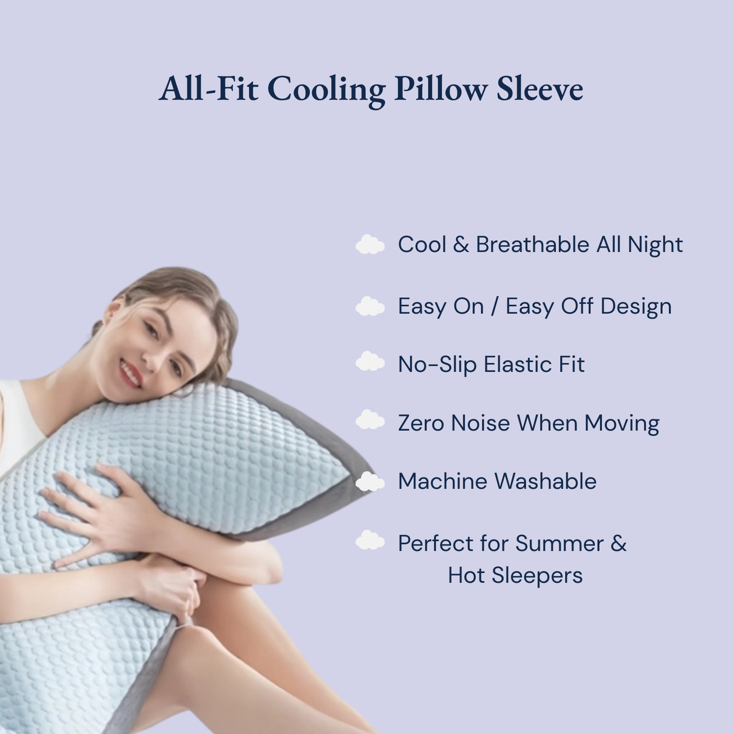Nublia All-Fit Cooling Pillow Sleeve