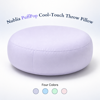 Nublia PuffPop Cool-Touch Throw Pillow & Decorative Cushion